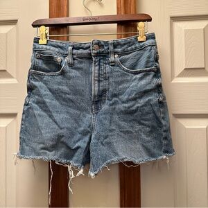 Madewell the Perfect Vintage Curvy Jean Shorts
